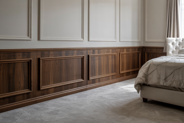 Wainscoting paneling
